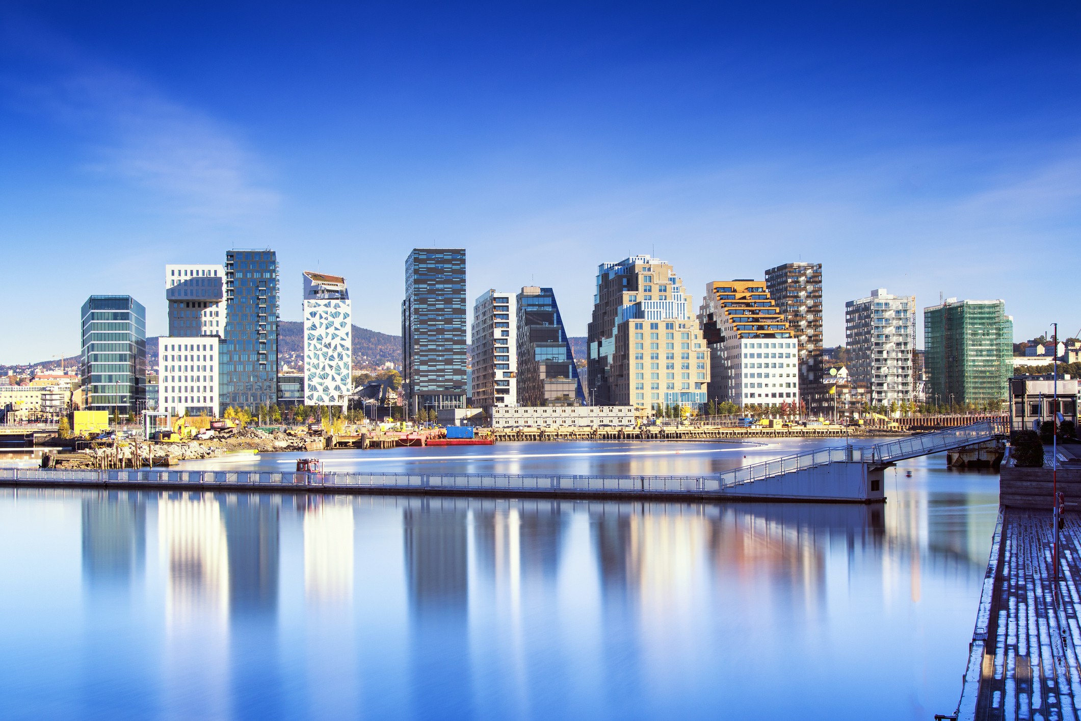 Bj&oslash;rvika Barcode in Oslo Norway 